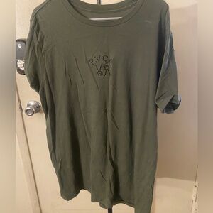 RVCA Olive Green Tee